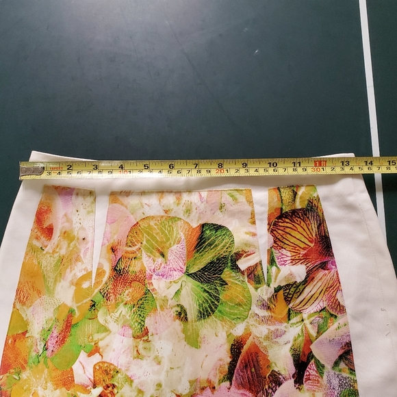 Club Monaco Floral Skirt Size 0 - Picture 9 of 10